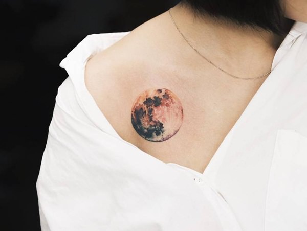 Magnificent shoulder tattoo design, idea 35