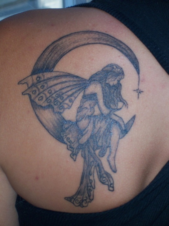 Tinkerbell tattoos design, idea 4