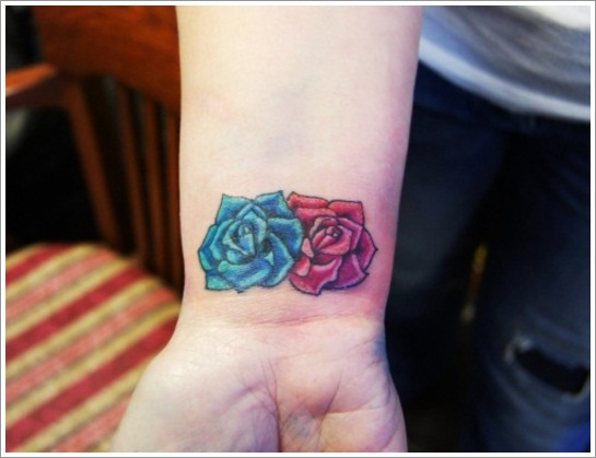 Spectacular wrist tattoo design, idea 5