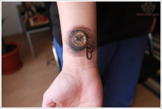 Spectacular wrist tattoo design, idea 36