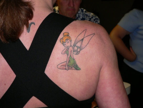 Tinkerbell tattoos design, idea 9