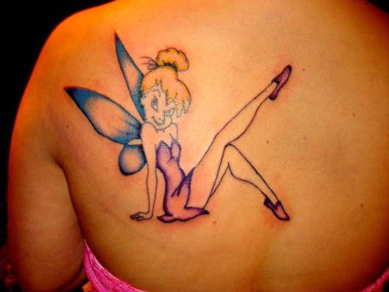 Tinkerbell tattoos design, idea 7