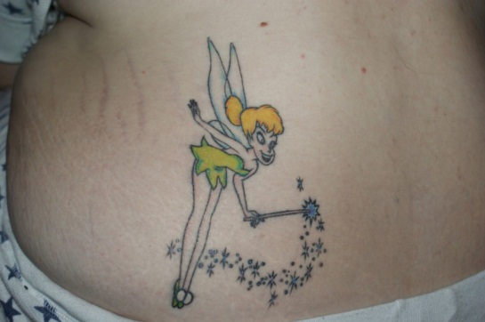 Tinkerbell tattoos design, idea 16