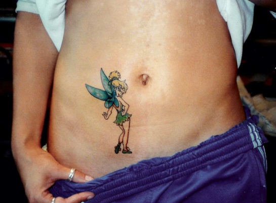 Tinkerbell tattoos design, idea 12