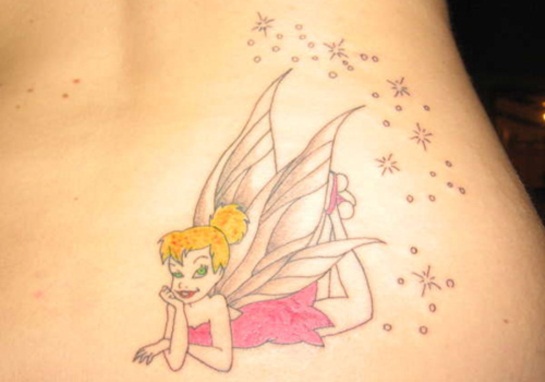 Tinkerbell tattoos design, idea 5