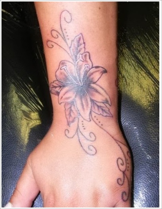 Spectacular wrist tattoo design, idea 6