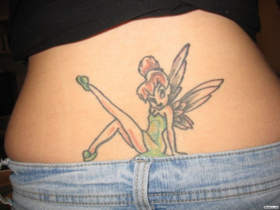 Tinkerbell tattoos design, idea 13