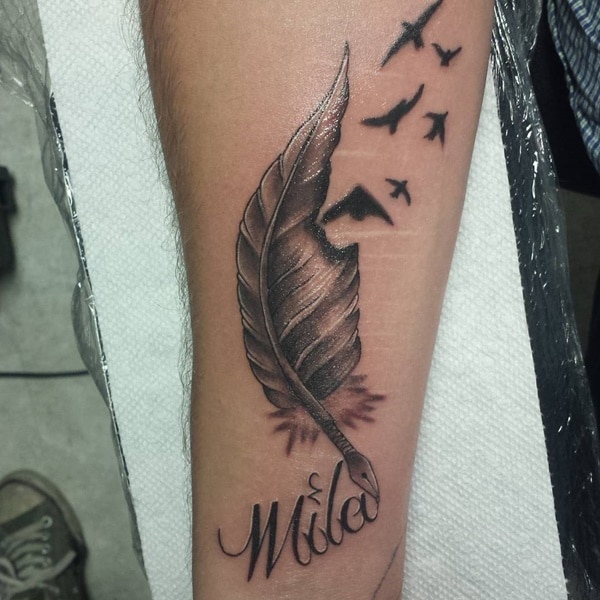 Best name tattoo design, idea 28