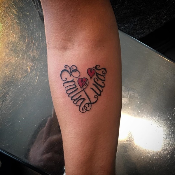 Best name tattoo design, idea 33