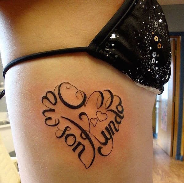 Best name tattoo design, idea 46