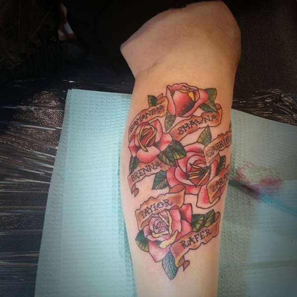 Best name tattoo design, idea 21