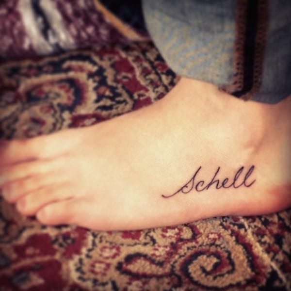 Best name tattoo design, idea 50