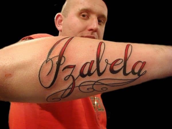 Best name tattoo design, idea 52