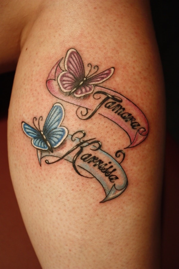Best name tattoo design, idea 58