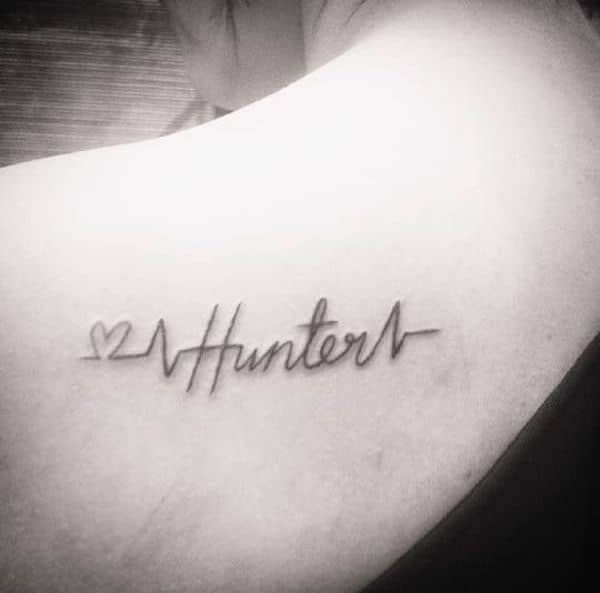 Best name tattoo design, idea 8
