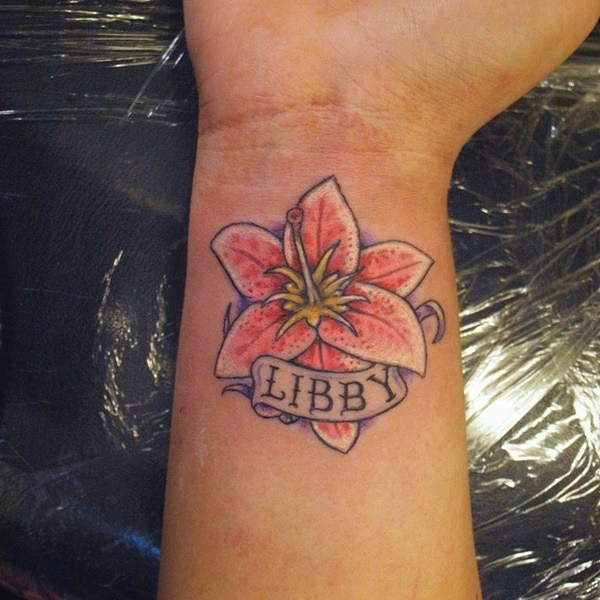 Best name tattoo design, idea 15