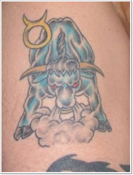 Taurus tattoos design, idea 2