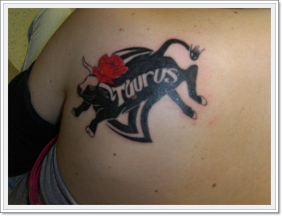 Taurus tattoos design, idea 14