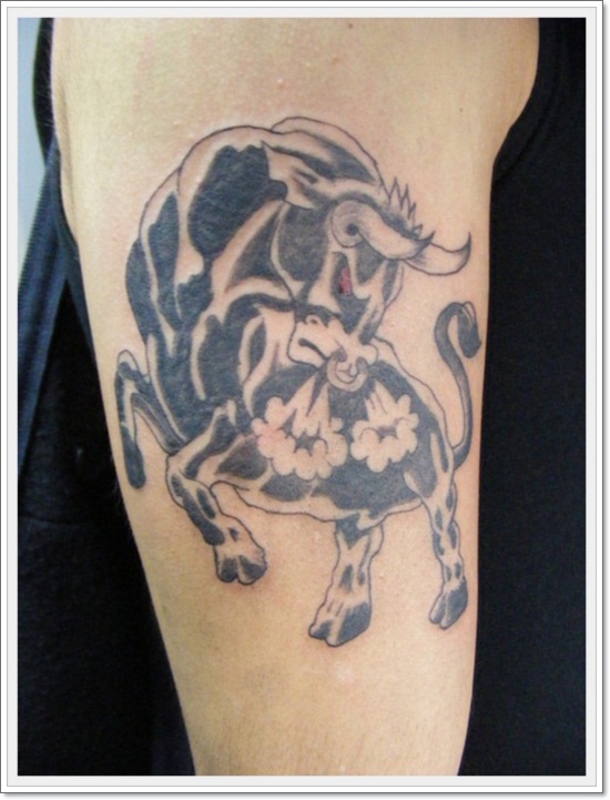 Taurus tattoos design, idea 17