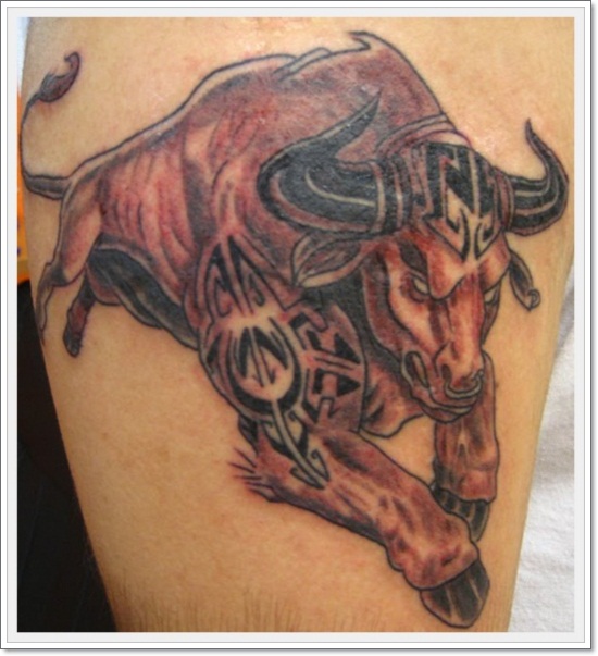 Taurus tattoos design, idea 19