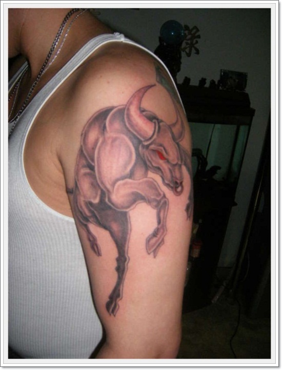 Taurus tattoos design, idea 22