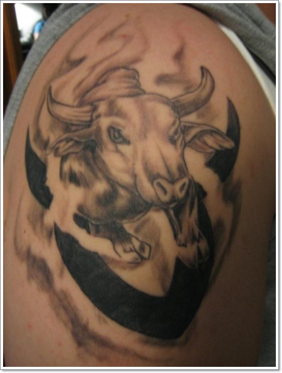 Taurus tattoos design, idea 24