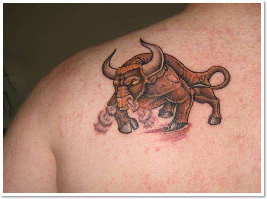 Taurus tattoos design, idea 10