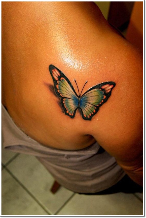 Butterfly tattoo design design, idea 56