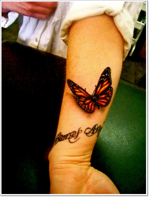 Butterfly tattoo design design, idea 57