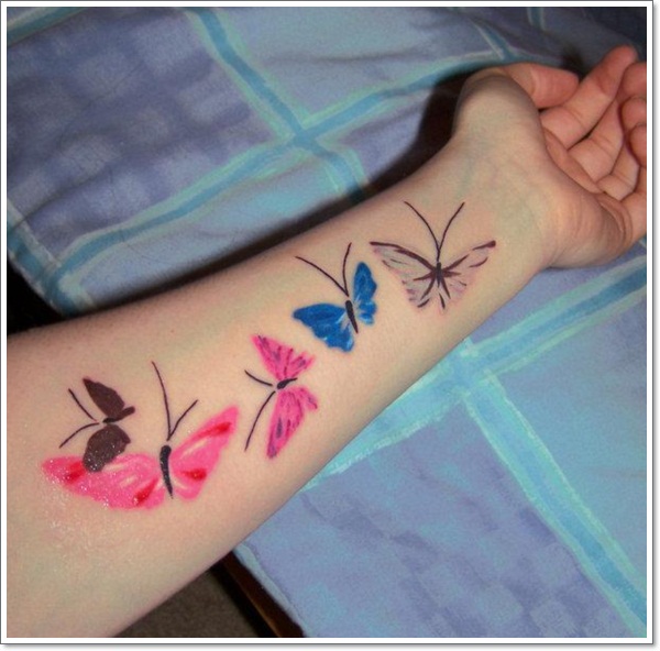 Butterfly tattoo design design, idea 59