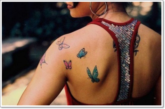 Butterfly tattoo design design, idea 95
