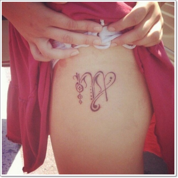 Best virgo tattoos design, idea 23