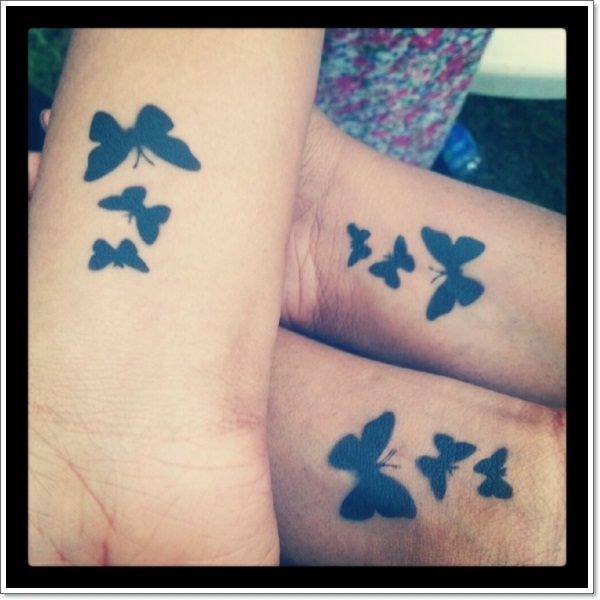 Butterfly tattoo design design, idea 61