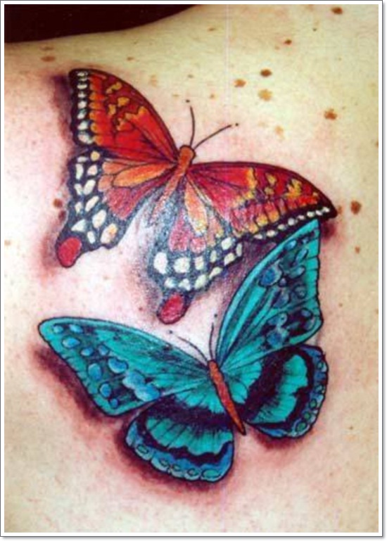 Butterfly tattoo design design, idea 89