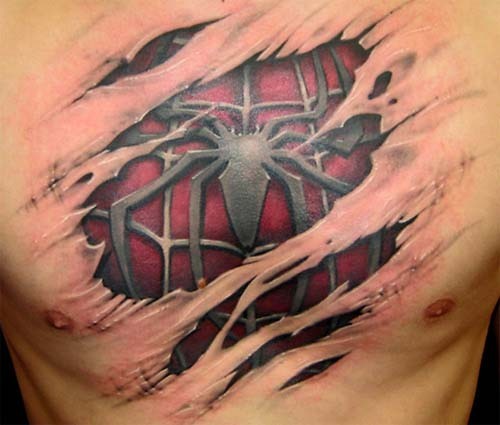 Chest tattoos design, idea 26