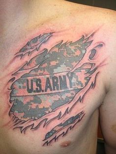Chest tattoos design, idea 24