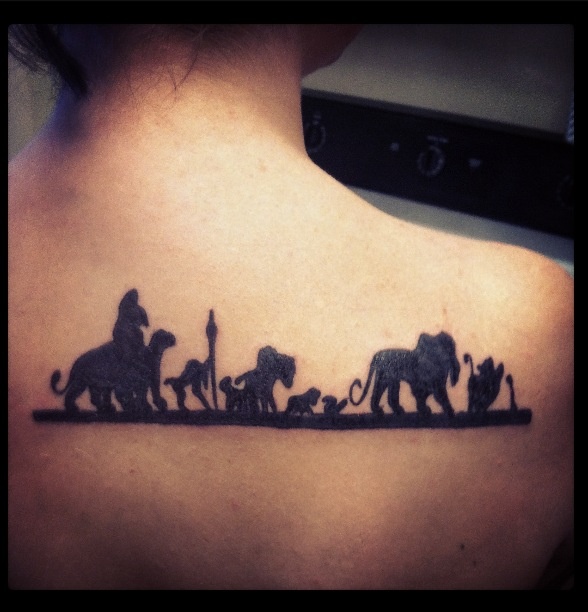 Lion tattoo design design, idea 22