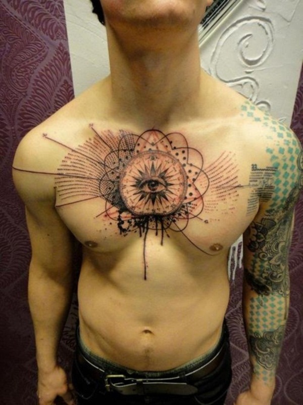 Chest tattoos design, idea 19
