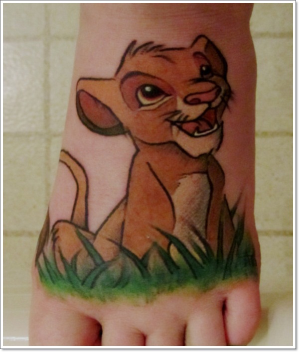 Lion tattoo design design, idea 12