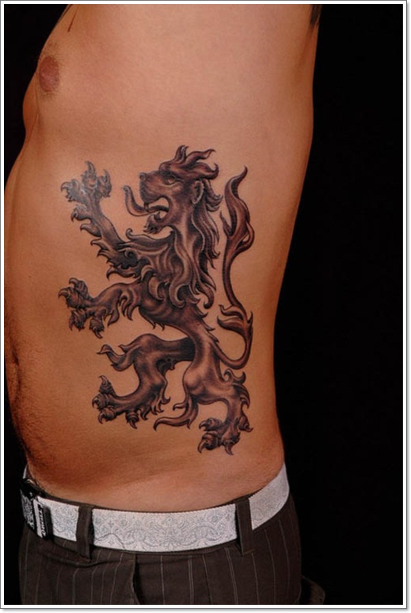 Lion tattoo design design, idea 31