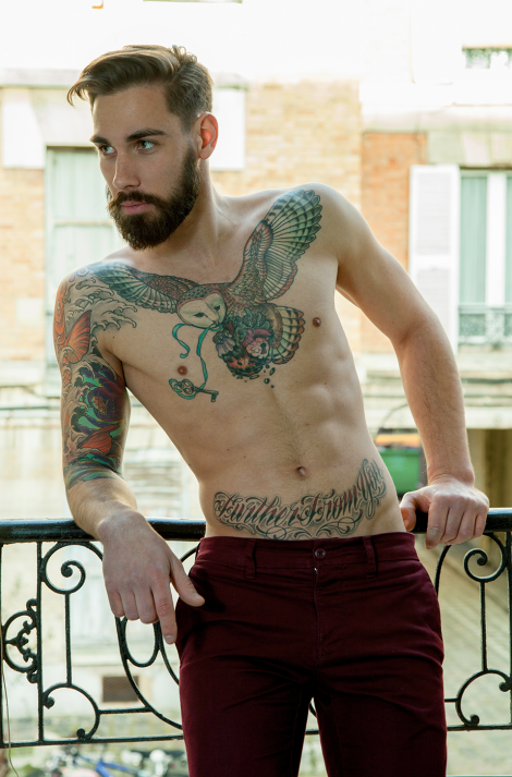 Chest tattoos design, idea 29
