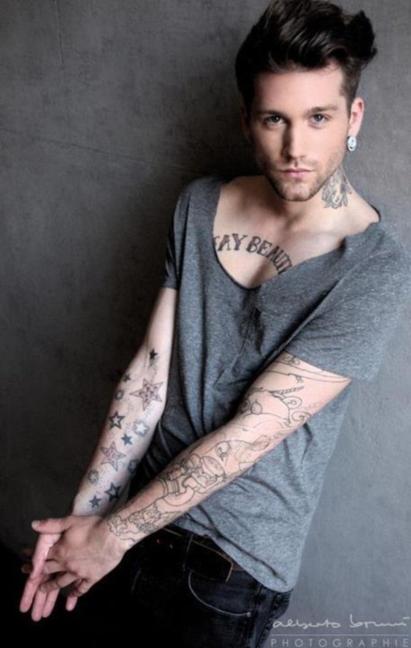 Chest tattoos design, idea 17