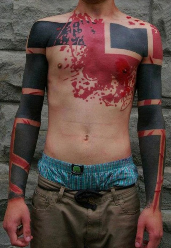 Chest tattoos design, idea 15
