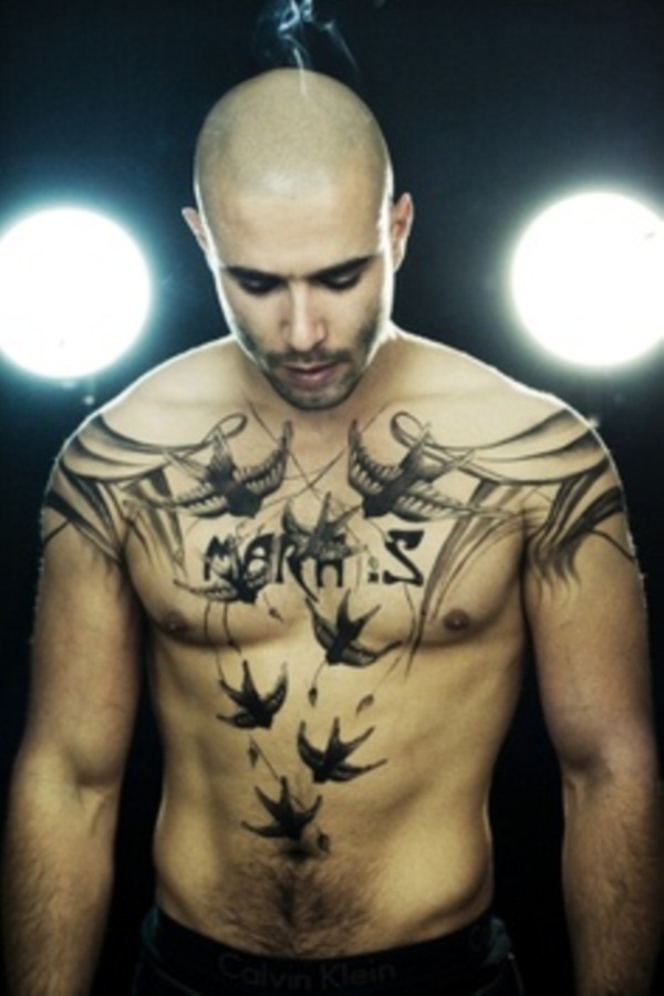 Chest tattoos design, idea 3