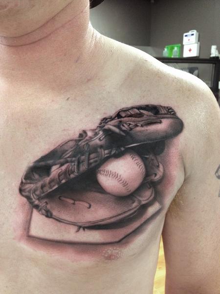 Chest tattoos design, idea 11