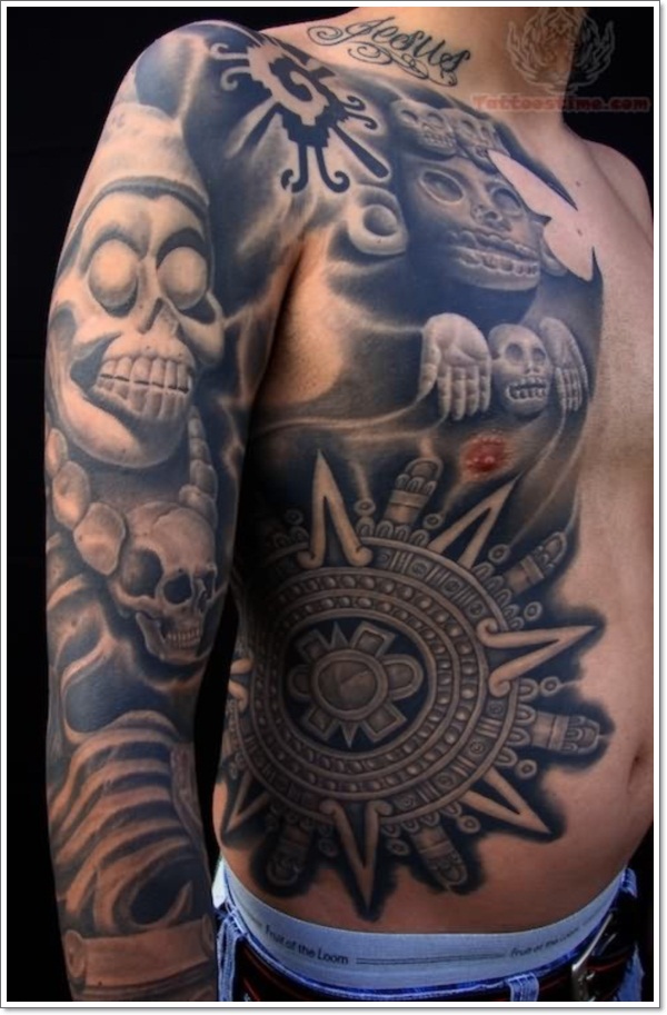 Mexican tattoo design design, idea 5
