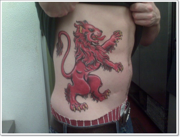 Lion tattoo design design, idea 32