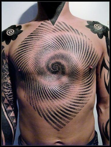 Chest tattoos design, idea 39