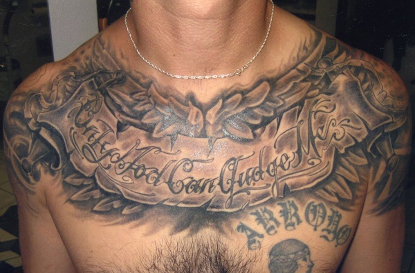 Chest tattoos design, idea 44
