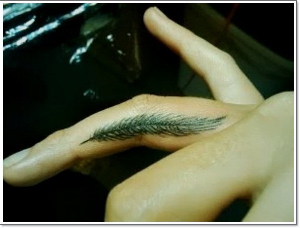Wedding ring tattoos design, idea 23